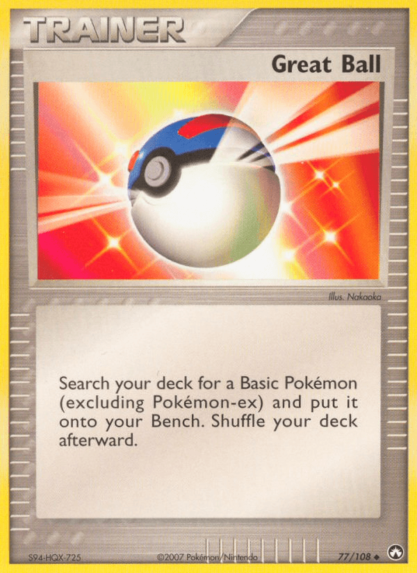 Great Ball — Power Keepers Pokémon TCG card by Nakaoka