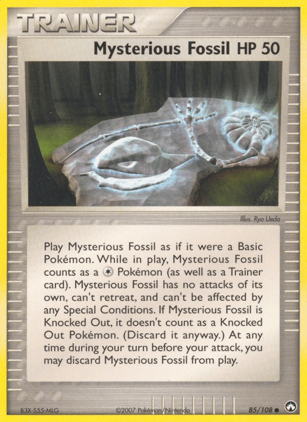 Mysterious Fossil — Power Keepers Pokémon TCG card by Ryo Ueda