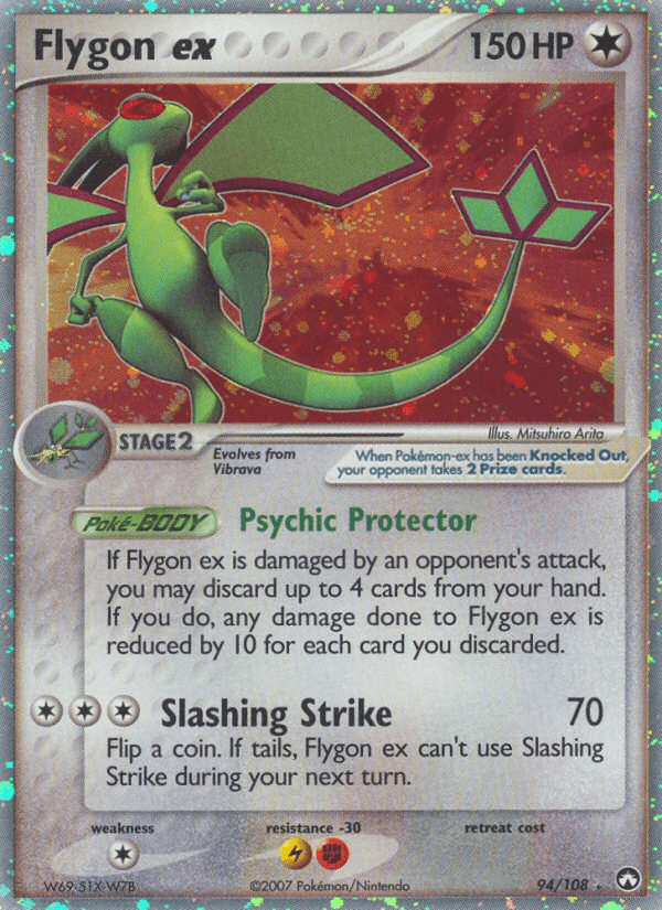 Flygon ex — Pokémon TCG card