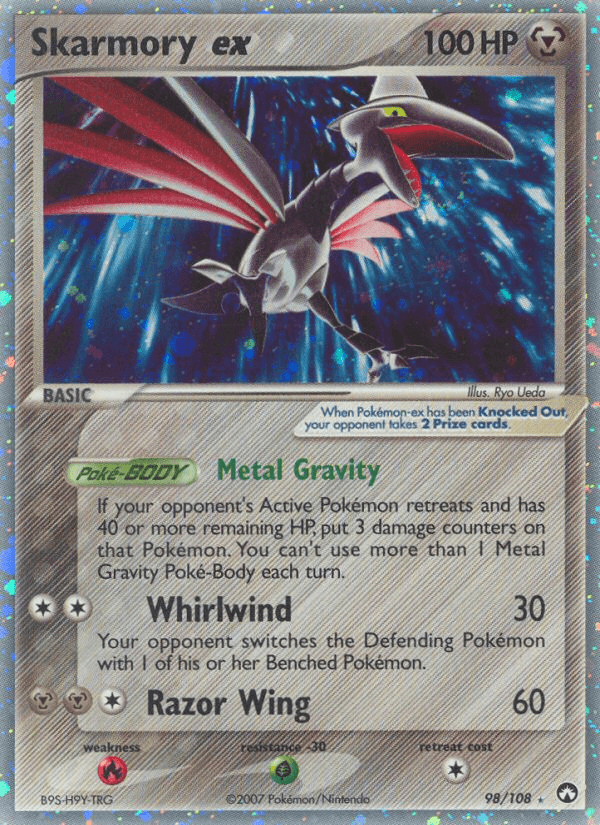 Skarmory ex — Pokémon TCG card