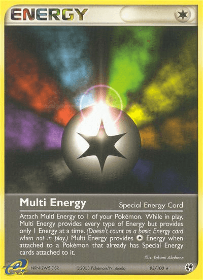Multi Energy — Sandstorm Pokémon TCG card by Takumi Akabane