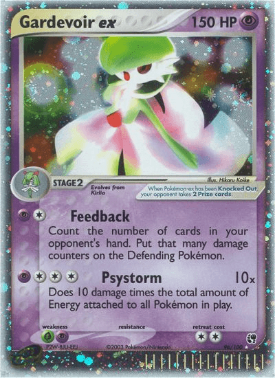Gardevoir ex — Pokémon TCG card
