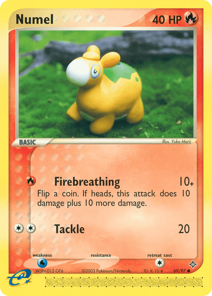 Numel (69) — EX Battle Stadium Pokémon TCG card by Yuka Morii