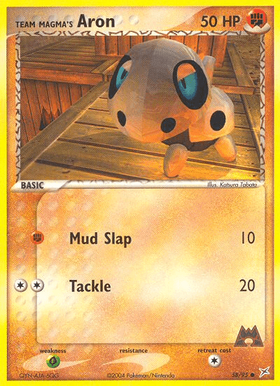 Team Magma's Aron - 58/95 — Team Magma vs Team Aqua
