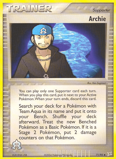 Archie — Team Magma vs Team Aqua