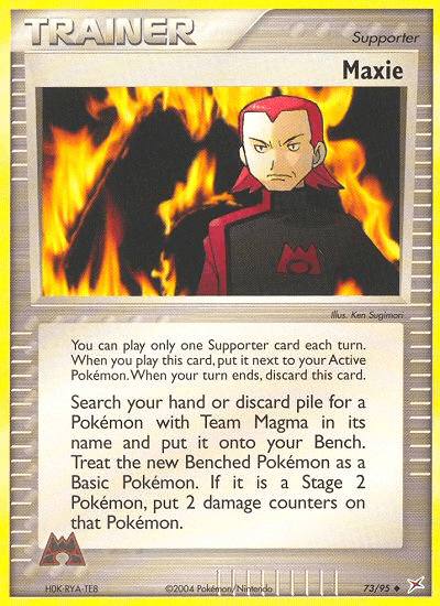 Maxie — Team Magma vs Team Aqua