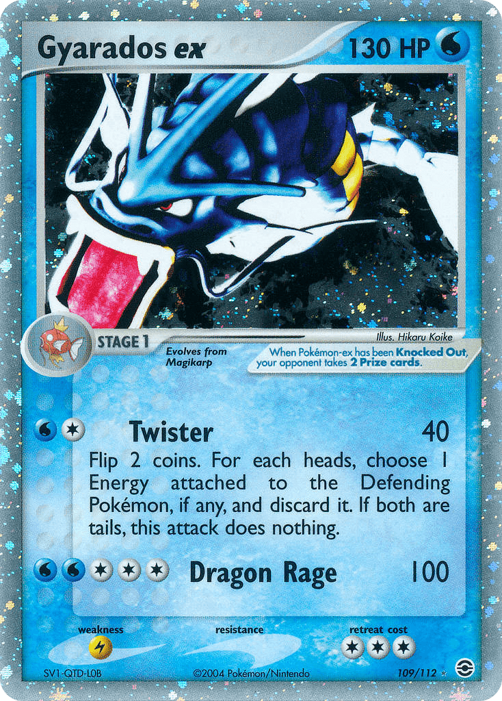 Gyarados ex — Pokémon TCG card
