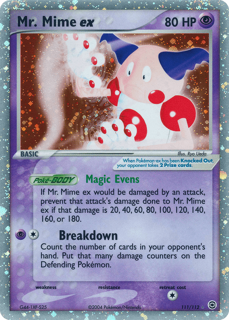 Mr. Mime ex - 111/112 — FireRed & LeafGreen