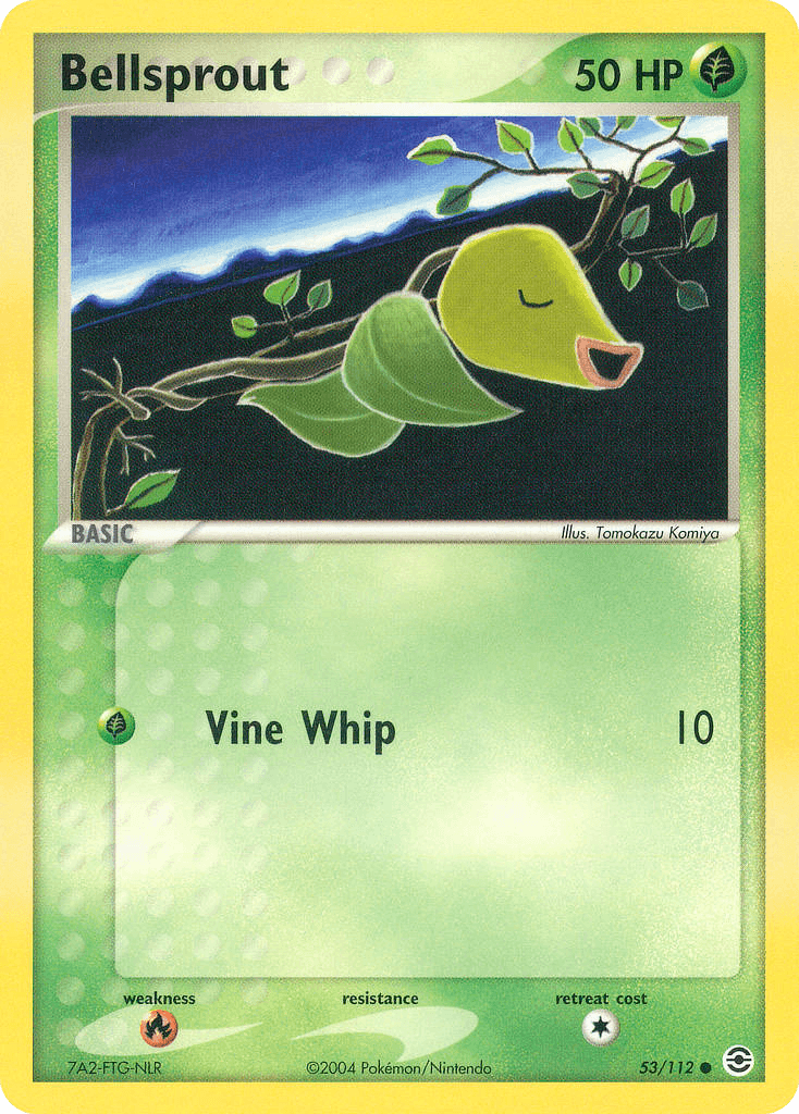 Bellsprout — FireRed & LeafGreen Pokémon TCG card by Tomokazu Komiya