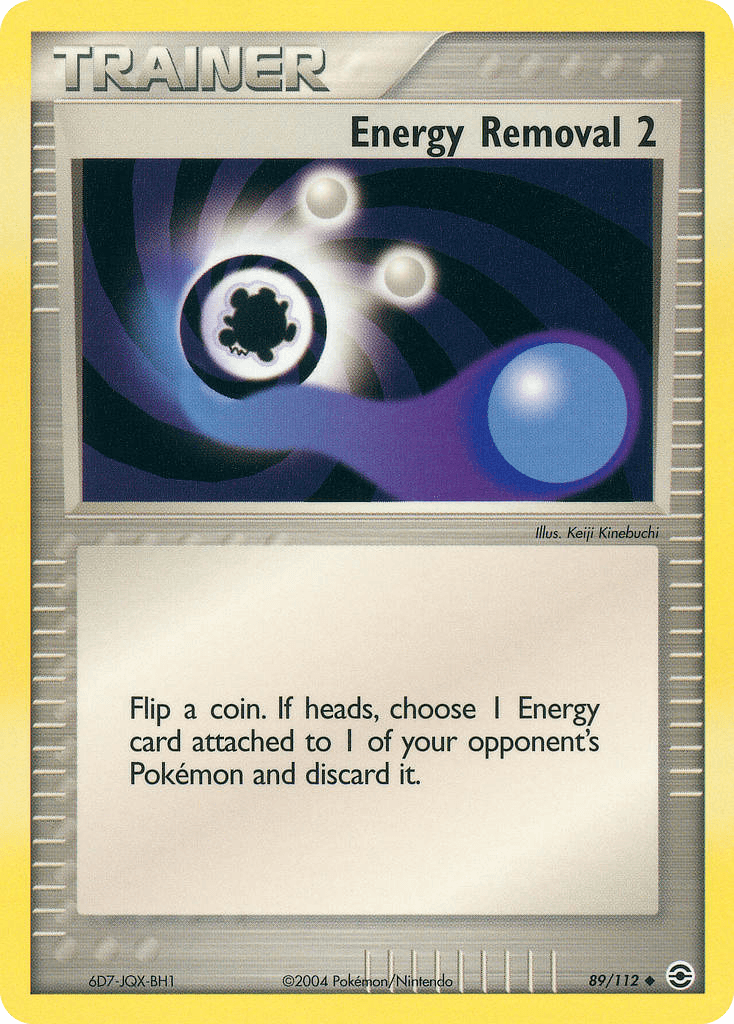 Energy Removal 2 — FireRed & LeafGreen Pokémon TCG card by Keiji Kinebuchi