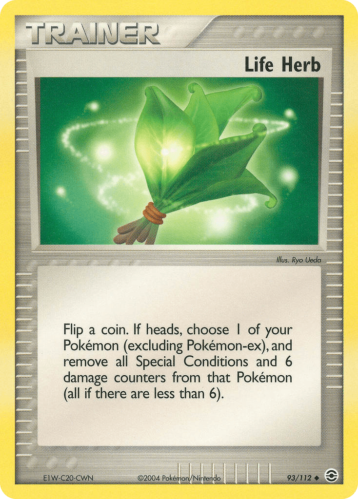 Life Herb — EX Battle Stadium Pokémon TCG card by Ryo Ueda
