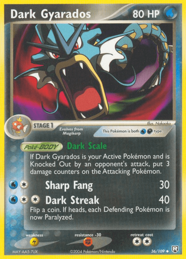 Dark Gyarados — Team Rocket Returns
