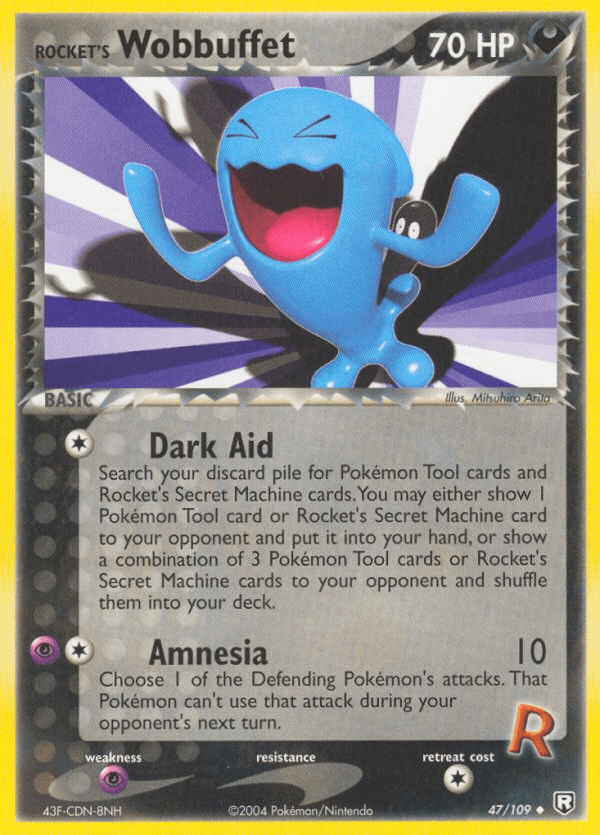 Rocket's Wobbuffet — Team Rocket Returns