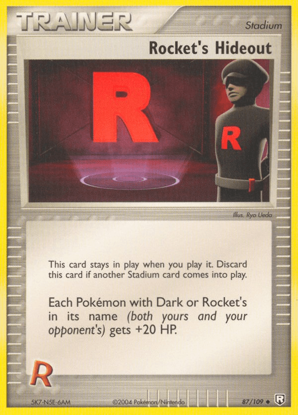 Rocket's Hideout — Team Rocket Returns