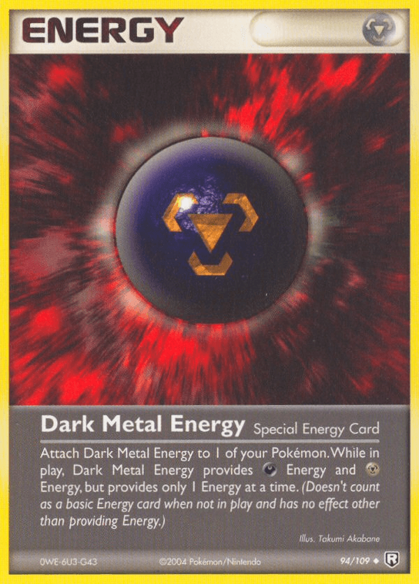 Dark Metal Energy — Team Rocket Returns