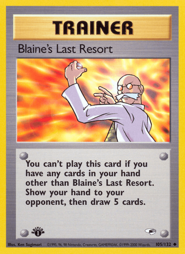 Blaine's Last Resort — Gym Heroes