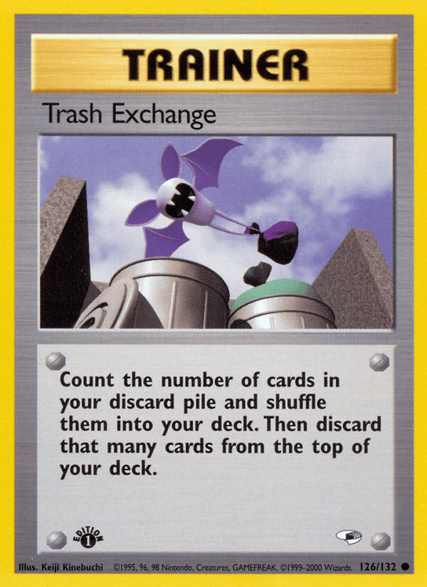 Trash Exchange — Gym Heroes Pokémon TCG card by Keiji Kinebuchi