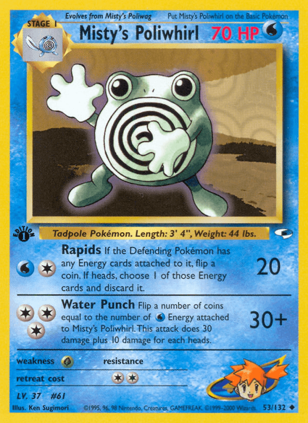 Misty's Poliwhirl — Gym Heroes