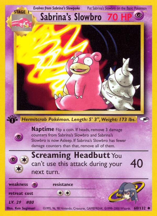 Sabrina's Slowbro — Gym Heroes