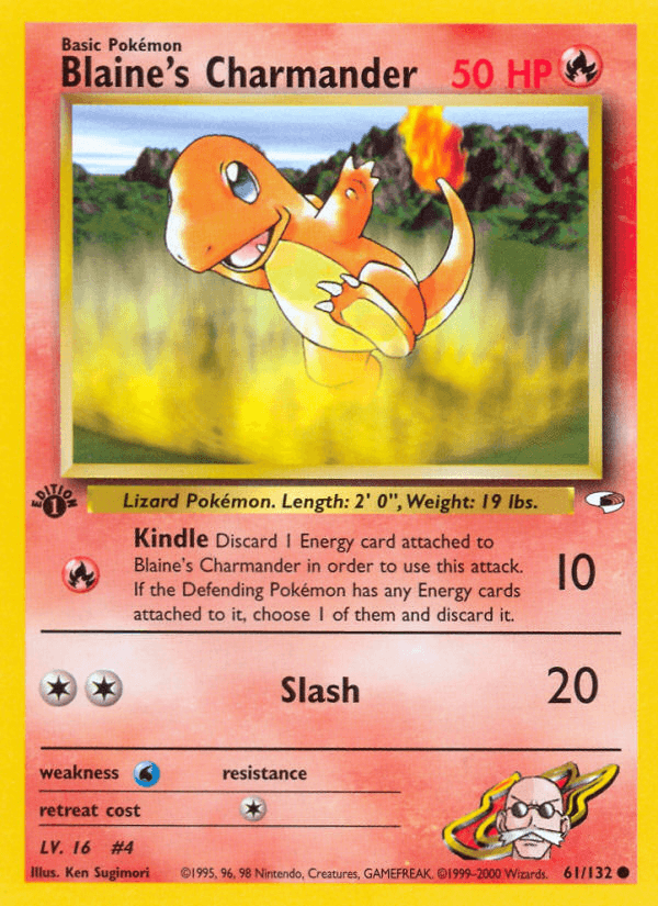 Blaine's Charmander — Gym Heroes