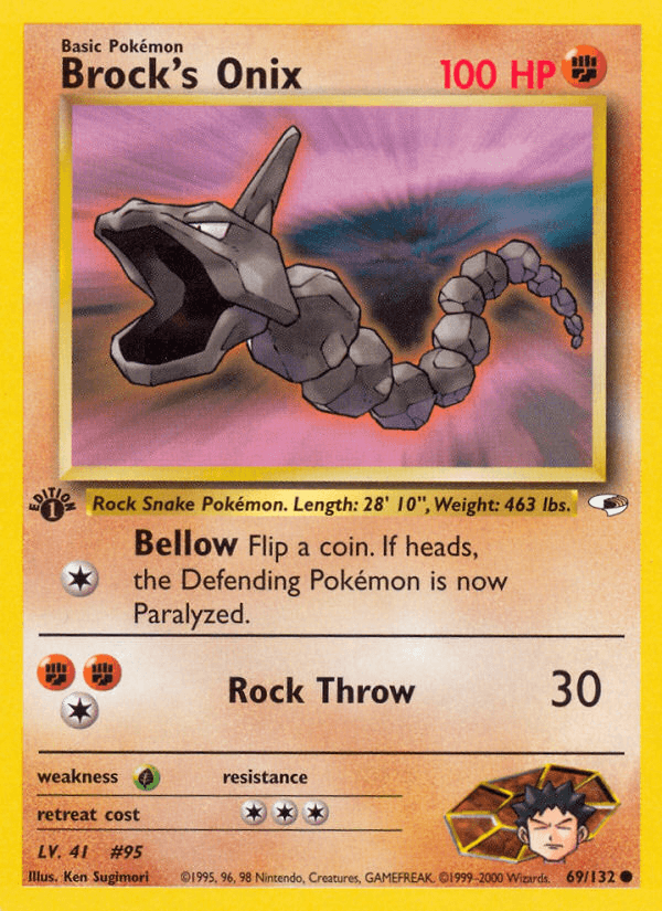 Brock's Onix (69) — Gym Heroes
