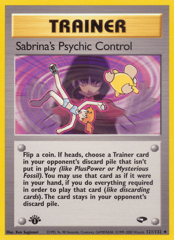 Sabrina's Psychic Control — Gym Challenge