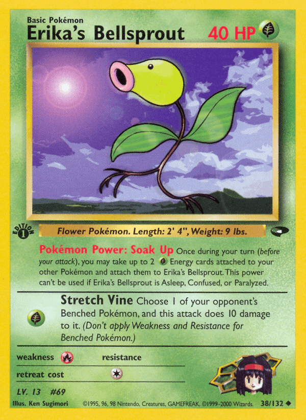 Erika's Bellsprout — Gym Challenge