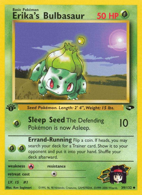 Erika's Bulbasaur — Gym Challenge