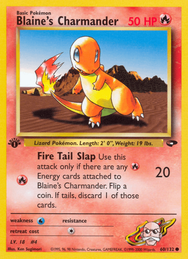 Blaine's Charmander — Gym Challenge