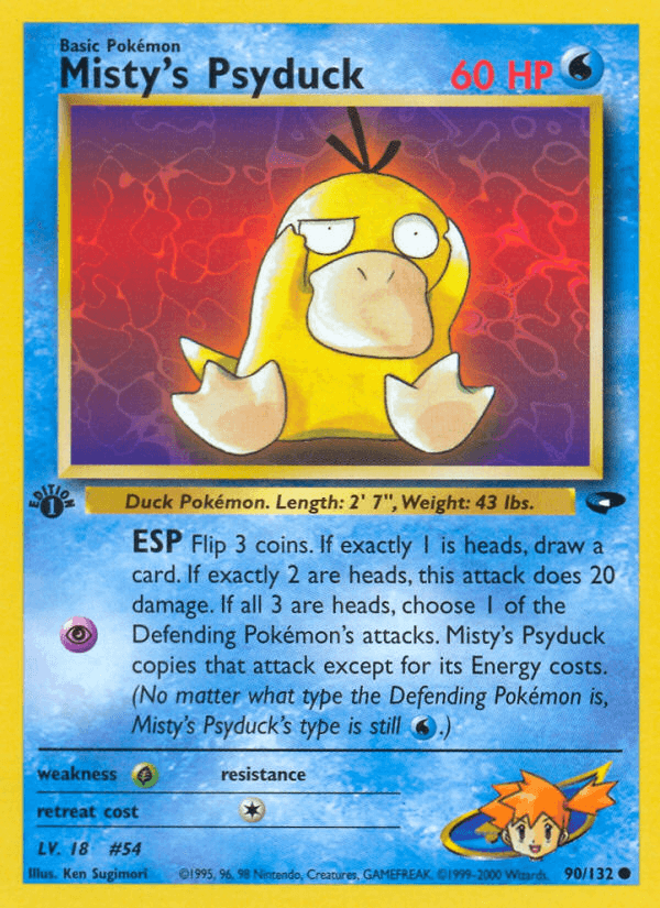 Misty's Psyduck — Gym Challenge