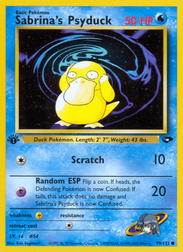 Sabrina's Psyduck — Gym Challenge