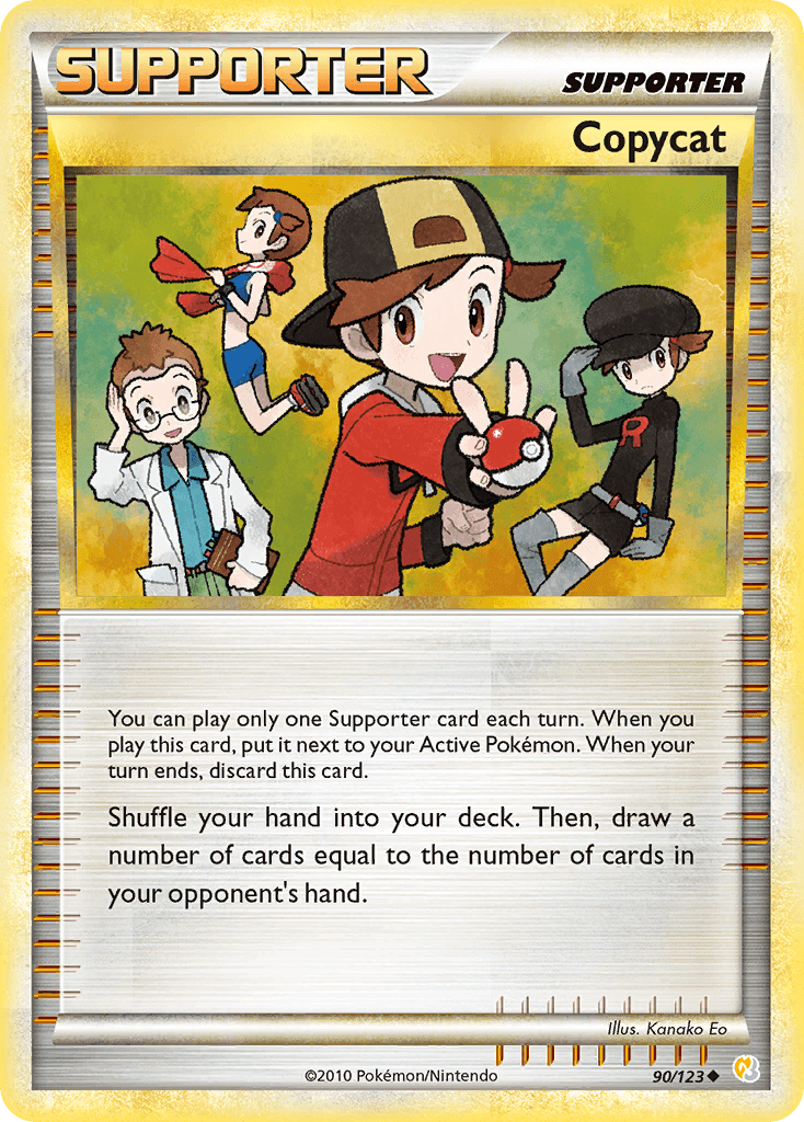 Copycat — HeartGold SoulSilver Pokémon TCG card by Kanako Eo