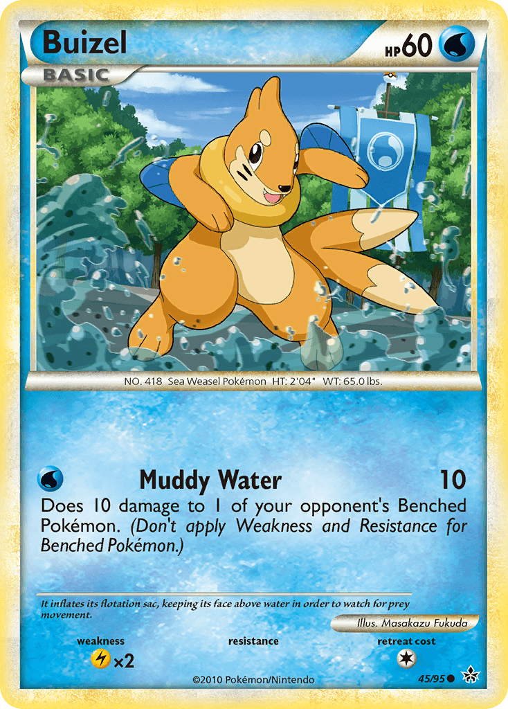 Buizel — Unleashed Pokémon TCG card by Masakazu Fukuda