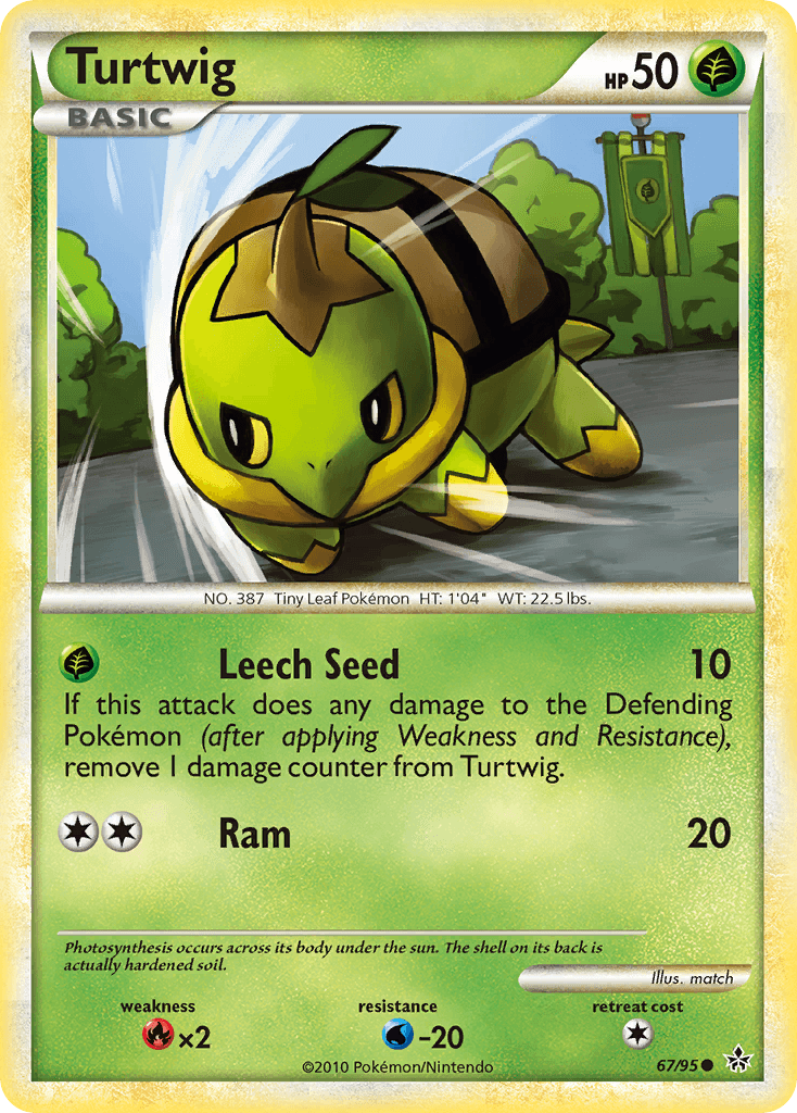 Turtwig — Unleashed Pokémon TCG card by match