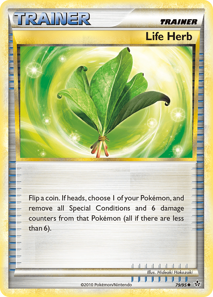 Life Herb — Unleashed Pokémon TCG card by Hideaki Hakozaki
