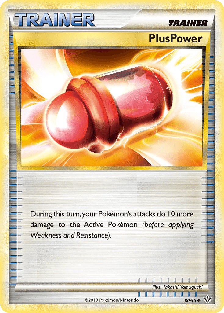 PlusPower — Unleashed Pokémon TCG card by Takashi Yamaguchi
