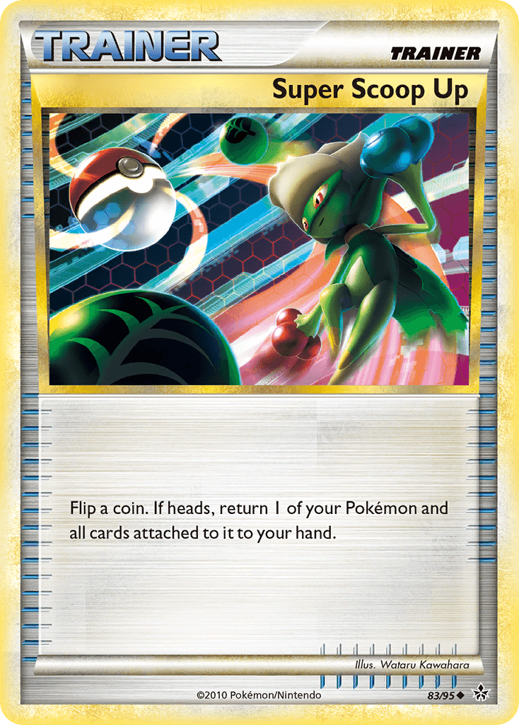 Super Scoop Up — Unleashed Pokémon TCG card by Wataru Kawahara