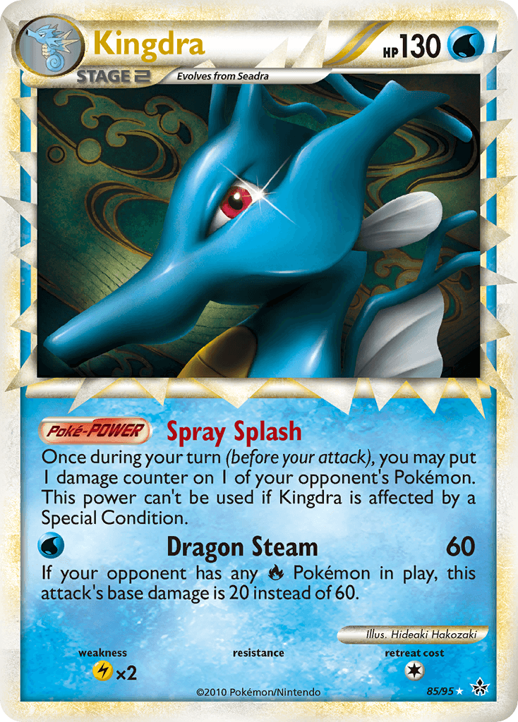 Kingdra (Prime) — Unleashed Pokémon TCG card by Mitsuhiro Arita