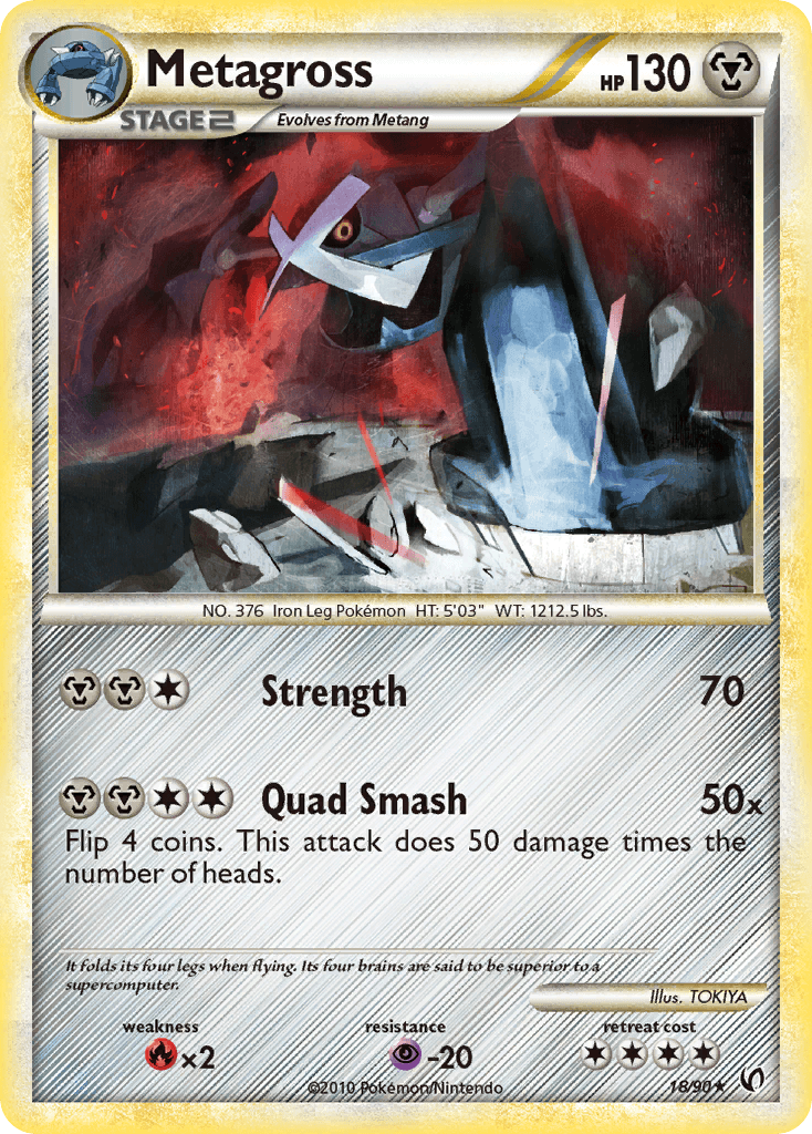 Metagross — Undaunted Pokémon TCG card by TOKIYA