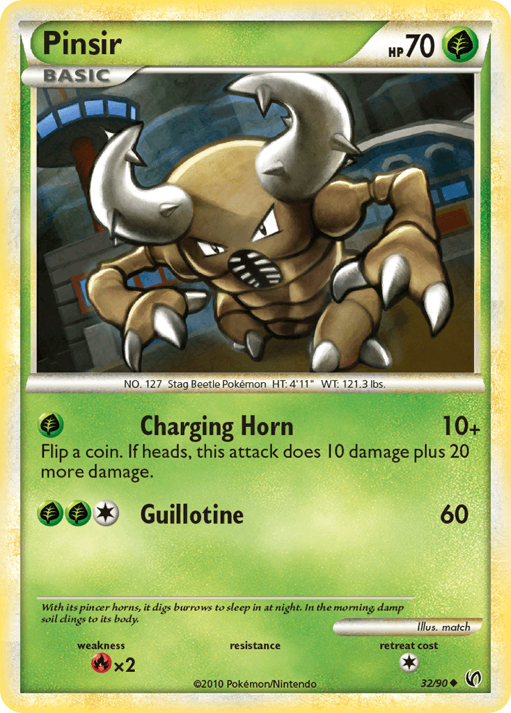 Pinsir — Undaunted Pokémon TCG card by match