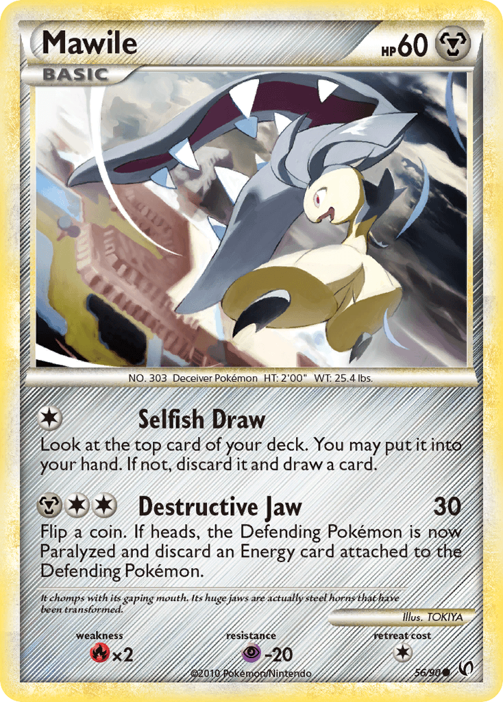 Mawile — Undaunted Pokémon TCG card by TOKIYA