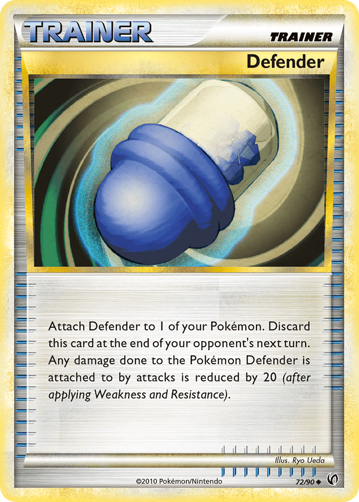 Defender — Undaunted Pokémon TCG card by Ryo Ueda