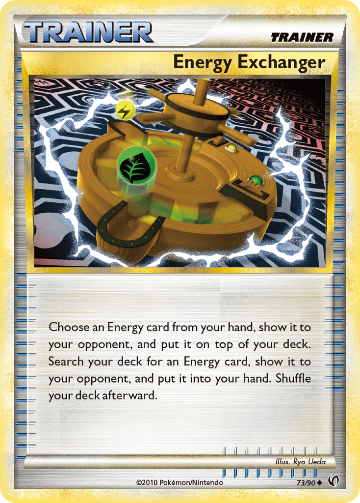 Energy Exchanger — Undaunted Pokémon TCG card by Ryo Ueda