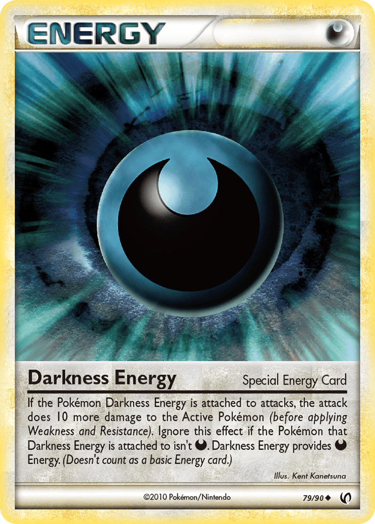 Darkness Energy (Special) — Undaunted Pokémon TCG card by Kent Kanetsuna