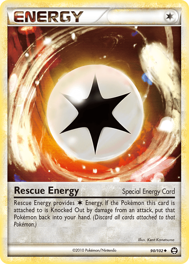 Rescue Energy — Triumphant Pokémon TCG card by Kent Kanetsuna