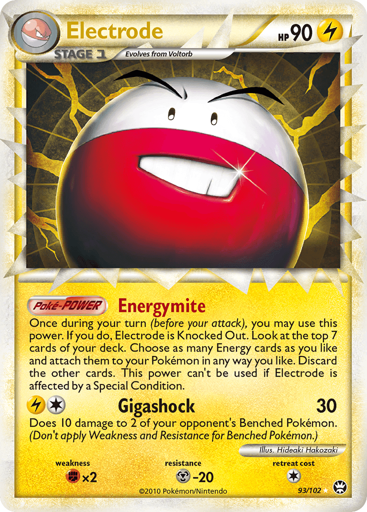 Electrode (Prime) — Triumphant Pokémon TCG card by Hideaki Hakozaki