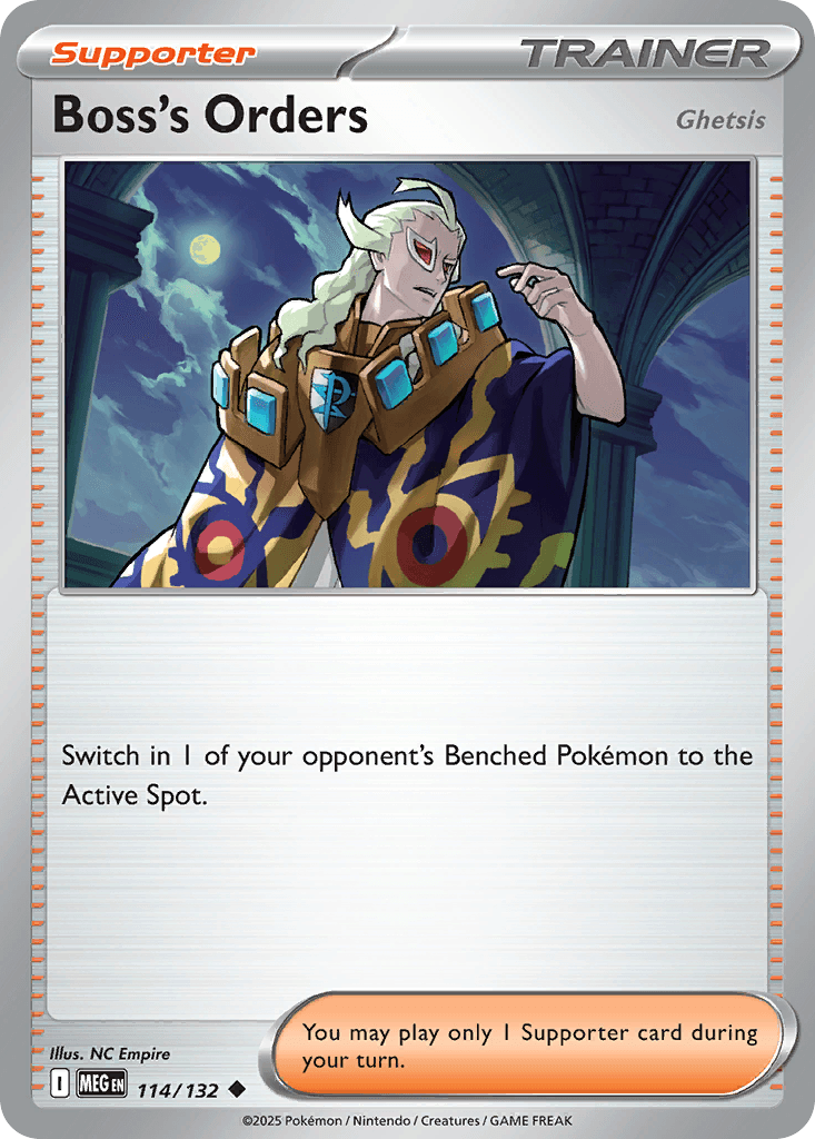 Boss's Orders - 114/132 — Prize Pack Series Cards Pokémon TCG card by NC Empire