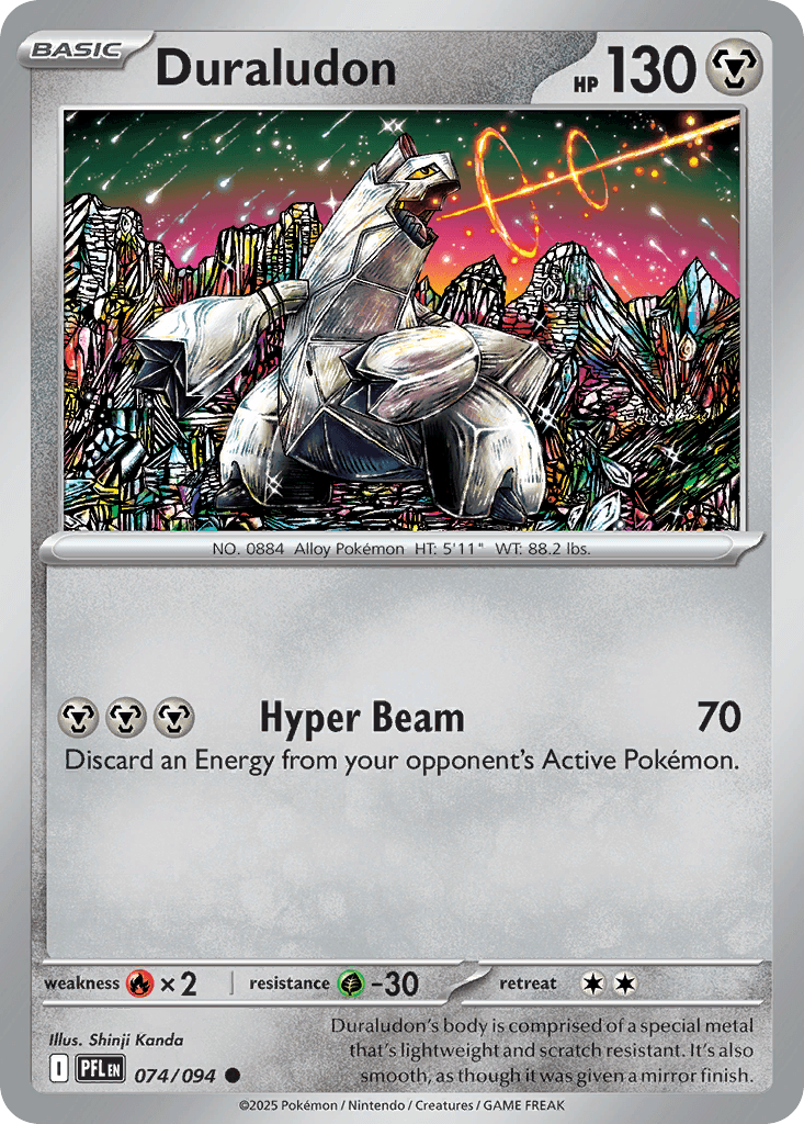 Duraludon — ME02: Phantasmal Flames Pokémon TCG card by Shinji Kanda