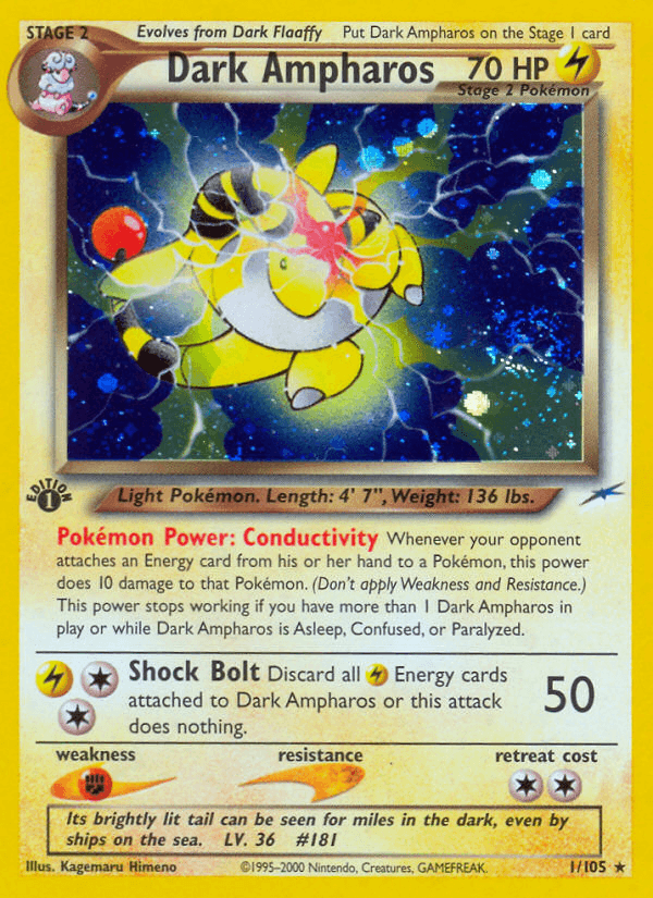Dark Ampharos — Neo Destiny