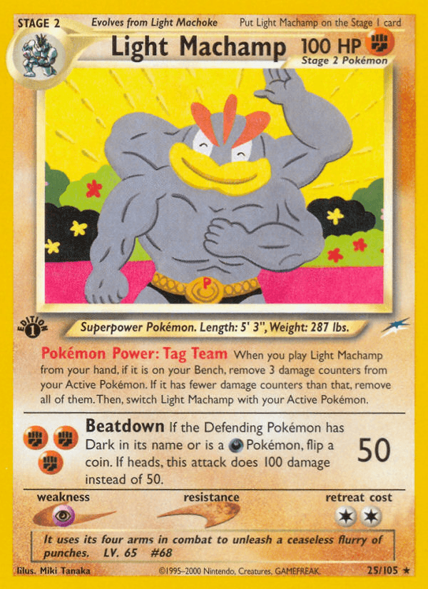 Light Machamp — Neo Destiny